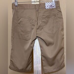 Thor Lexi Khaki Bermuda Shorts Sz 3 Y2K Skate Streetwear Utility Workwear